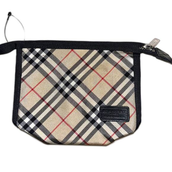 Burberry London Blue Label Authentic Vintage Mini Pouch - Picture 1 of 7